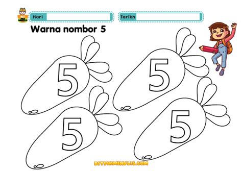 Lembaran kerja 3 ( operasi tambah ). Lembaran Kerja Matematik Prasekolah Mengenal Nombor ...