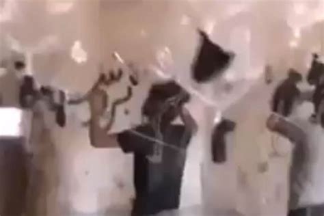 Moment Isis Militants Launch Condom Bombs Into Syrian Sky In Bid To