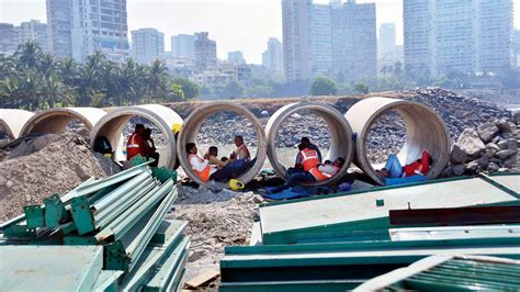 mumbai coastal road project work on underwater tunnels to start in january