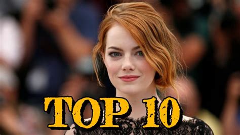 Top 10 Emma Stone Films Youtube