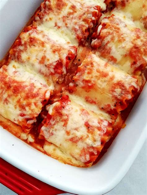 Cheesy Lasagna Rolls Eats Delightful