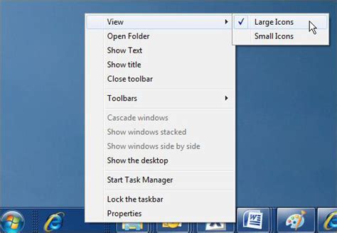 Guided Help Enable The Quick Launch Bar In Windows 7 Microsoft Support