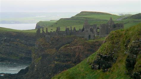 Dunluce Castle A Renowned Ruins In Northern Ireland