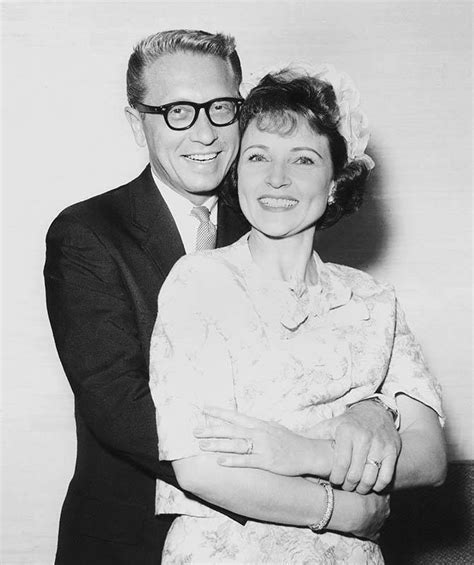 Betty White And Allen Ludden On Their Wedding Day At The Sands In Las