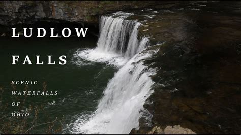 Ludlow Falls Scenic Waterfalls Of Ohio Youtube
