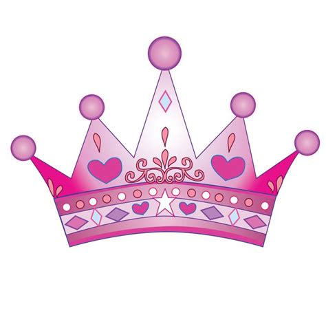 Princess Party Happy Birthday Clip Art Princess Crown Girls