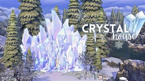 💎crystal Sims 4 Speed Build No Cc Youtube