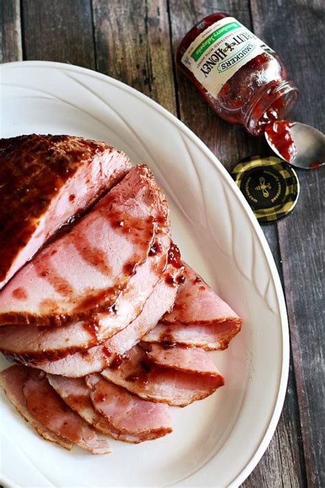 Spicy Berry Glazed Ham Life With The Crust Cut Off
