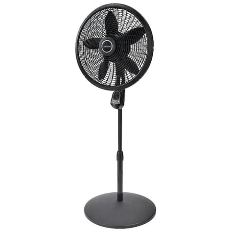 Lasko Adjustable Height 18 In Oscillating Pedestal Fan With Remote