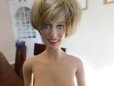 Princess Diana Franklin Mint Repainted Vinyl Doll In Hot Sex Picture