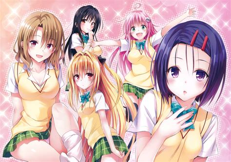 Wallpaper Illustration Anime Girls To Love Ru Lala Satalin