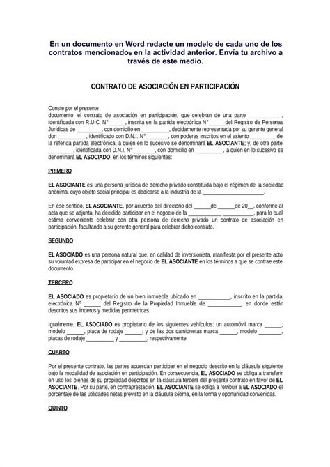 Pdf Modelos De Contratos Doc Dokumen Tips