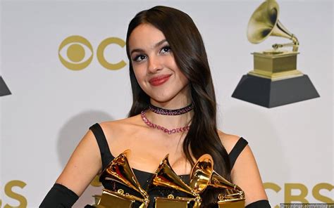 Olivia Rodrigo Breaks One Of Her Grammy Awards Backstage Shortly After