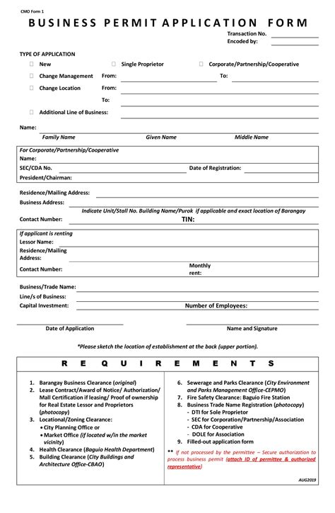 APPLICATION... - Business Permit and Licensing Division Baguio