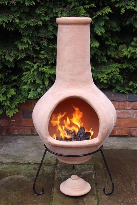Ceramic Chimney Fire Pit Ceramic Chiminea Fire Pit Fire Pit Design