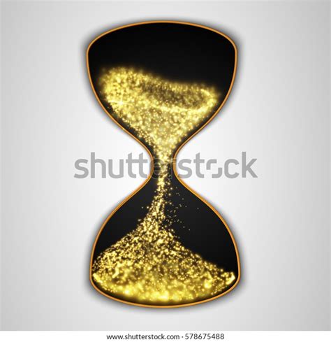 Hourglass Abstract Magic Sand Clock Wallpaper Stock Vector Royalty Free 578675488 Shutterstock