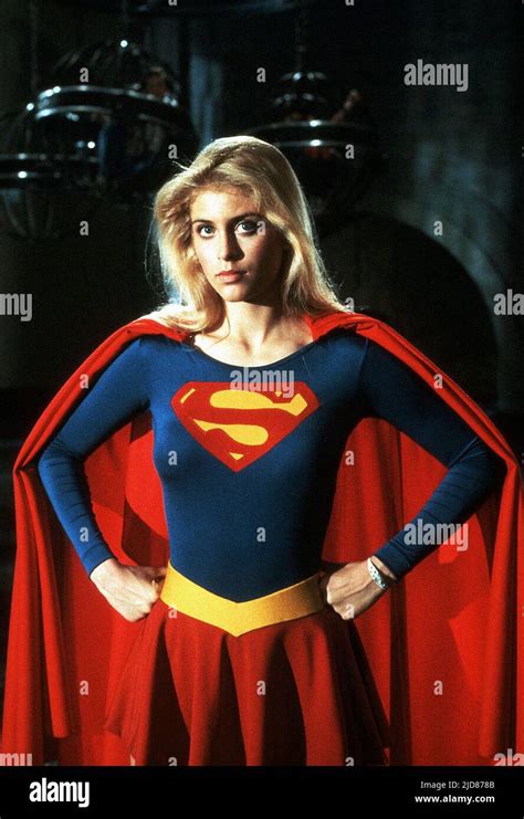 Helen Slater Supergirl 1984 Stock Photo Alamy