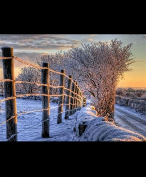 Country Road Winter Scenes Winter Wonder Sunrise