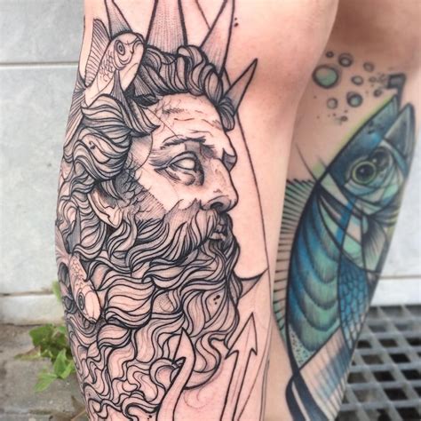 Poseidon Tattoo Ideas Polizstore