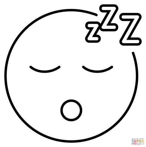 Ausmalbild Schlafendes Gesicht Emoji Ausmalbilder Kostenlos Zum