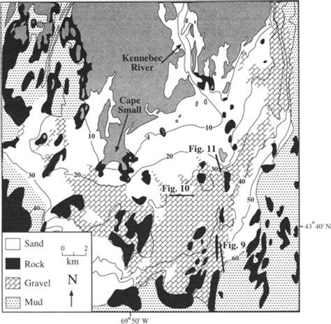 Surficial Geologic Map Of Cape Small Lines Mark The Locations Of