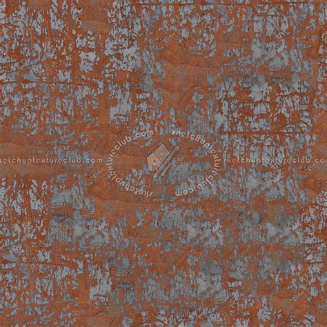 Rusty Painted Dirty Metal Texture Seamless 10082