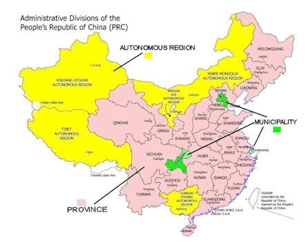 Xinjiang, the largest region of china, is bordered by eight countries including the its full name is the xinjiang uighur autonomous region. China's Province - Municipality Level