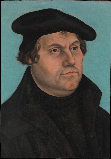 Workshop Of Lucas Cranach The Elder Martin Luther 14831546 The