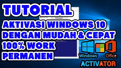 Cara aktivasi windows 10 offline bisa dilakukan jika laptop atau pc tidak terhubung dengan internet. TUTORIAL || Aktivasi Windows 10 dengan KMS Autolite 100% ...