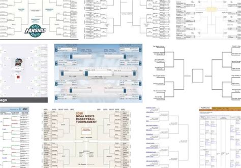 Sweet 16 Bracket Printable Pdf Fillable And Seeded For 2018 March