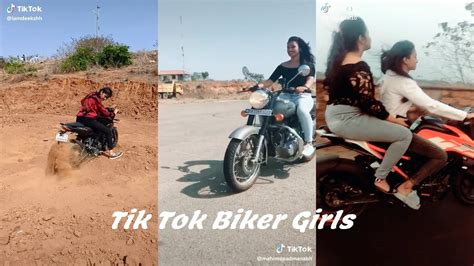 girls riding bikes best of tik tok girl bikeriders motorcyclists 02 youtube
