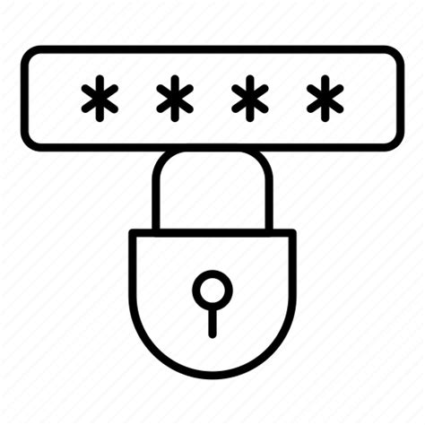 Key Lock Password Private Protected Safe Security Icon