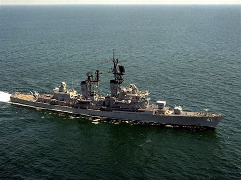 Uss King Ddg 41 Was A Farragut Class Guided Missile Destroyer In The