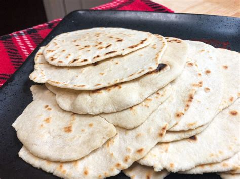 Homemade Flour Tortillas Recipe Catherine S Plates
