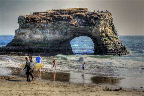 Natural Bridges State Beach In Santa Cruz California My Photo And