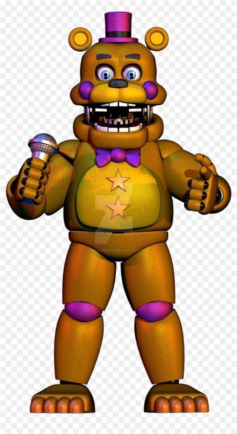 Download And Share Clipart About Cosmicrenders Rockstar Fredbear By Cosmicrenders