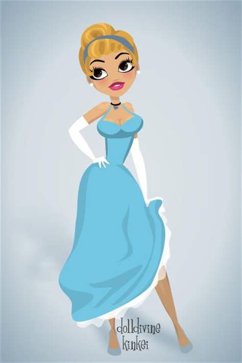 cinderella ~ by lauracroft96 ~ created using the pin up deluxe doll maker