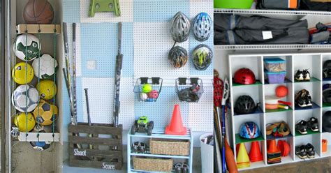 6 Amazing Sports Equipment Storage Ideas That Will Blow Your Mind In