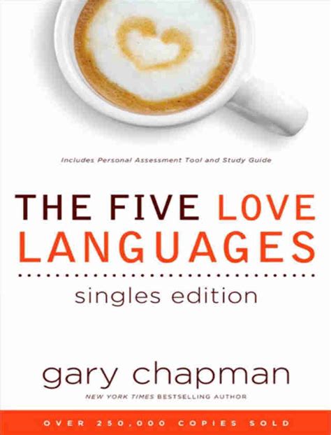 The Five Love Languages Singles Edition By Gary Chapman Free Pdf Download