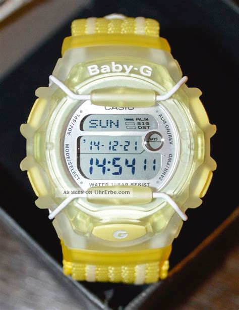 Saat endüstrisi, özellikle kadınlar için özel bir saat yelpazesi geliştirdi. Casio Baby - G 10th Anniversary Damen/kinder Zitronengelb ...