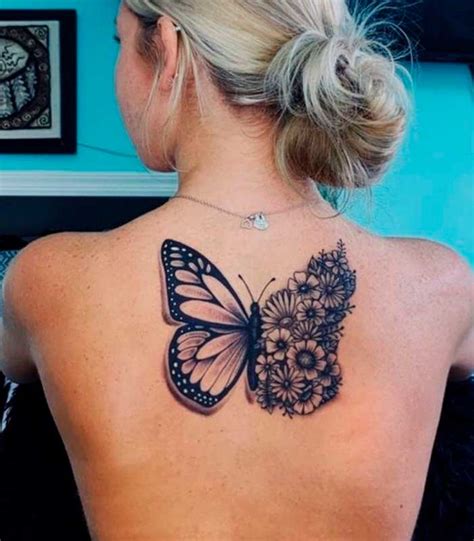 Sintético 102 Foto Diseños De Tatuajes De Mariposas Para Mujeres En El