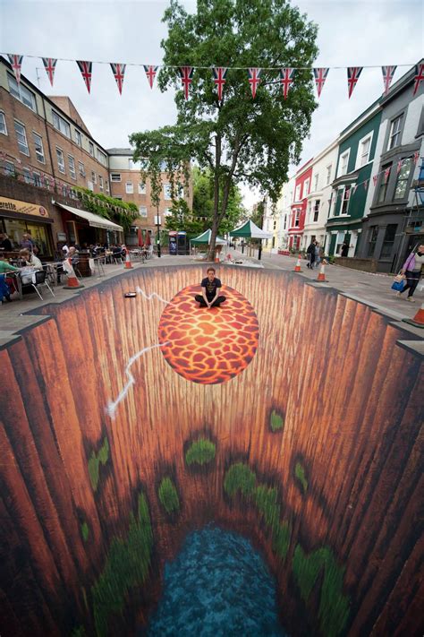 3d Paintings On The Street Painting Photos