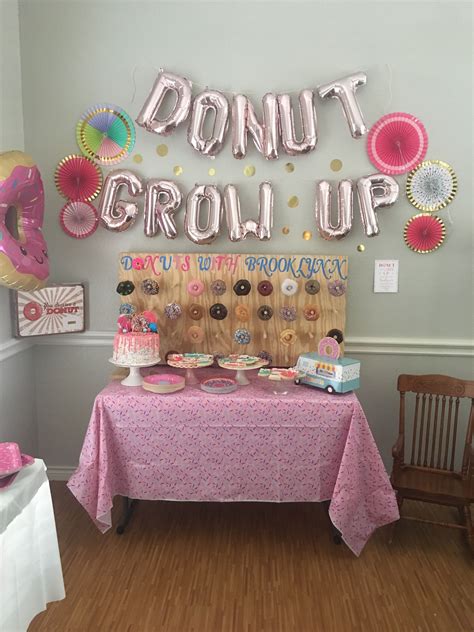 donut grow  birthday party decorations grown  parties birthday party decorations party