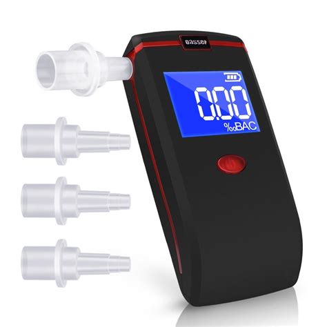 oasser breathalyzer alcohol tester professional breathalyzer digital lcd breath tester semi