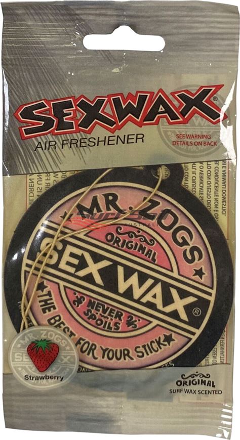 Mr Zogs Sex Wax Air Fresheners Ebay