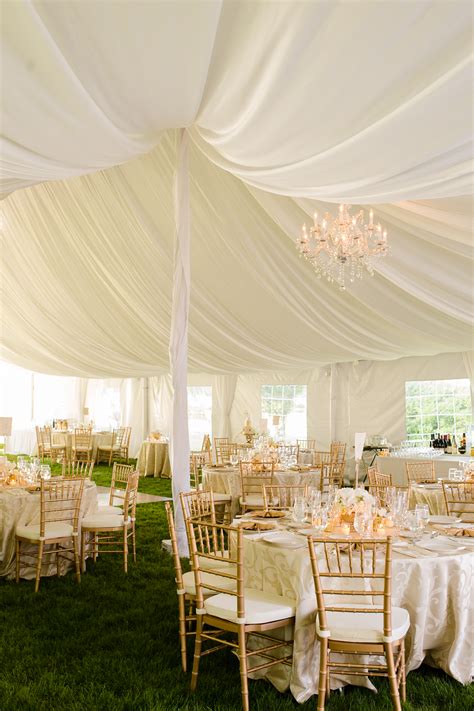 White And Gold Tent Wedding Elizabeth Anne Designs The Wedding Blog