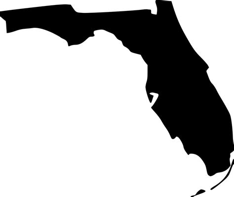 Florida State Outline Svg And Png Download Images And Photos Finder