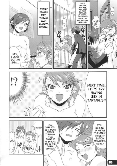 Rule 34 Comic English Text Makoto Yuki Nude Persona Persona 3 Sex Vaginal Penetration Yukari