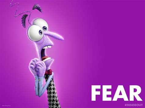 Fear Inside Out Characters Inside Out Emotions Funny Wallpapers