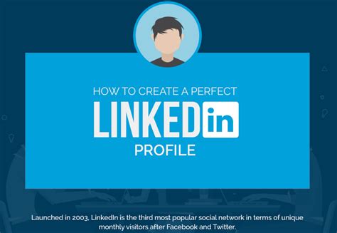 How To Create A Perfect Linkedin Profile Infographic